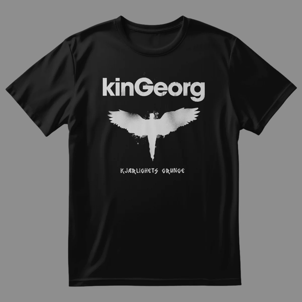 kinGeorg t-skjorte i sort